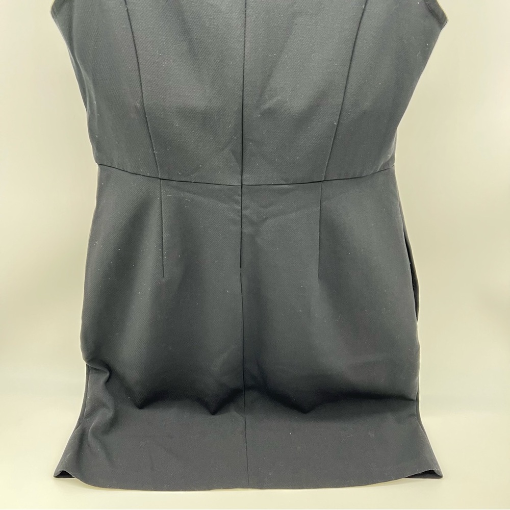 LOFT Black Sleeveless Sheath Mini Dress-Size 6P - Picture 6 of 8